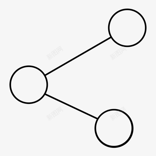 共享分发网络图标svg_新图网 https://ixintu.com 共享 分发 功能四机 在线 网络 节点