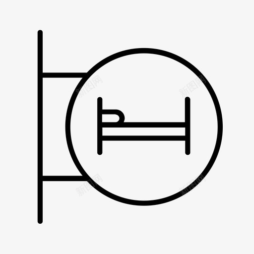 床和早餐住宿bb图标svg_新图网 https://ixintu.com bb 住宿 床上早餐 床和早餐 标志 汽车旅馆