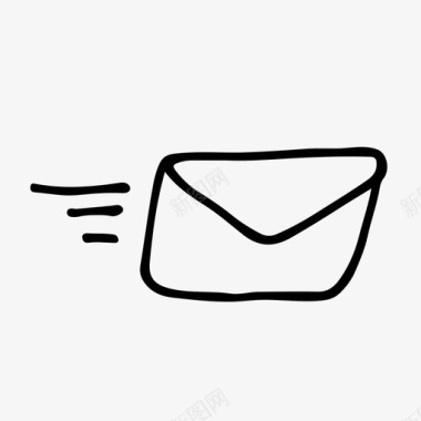 发送邮件绘图信函图标图标