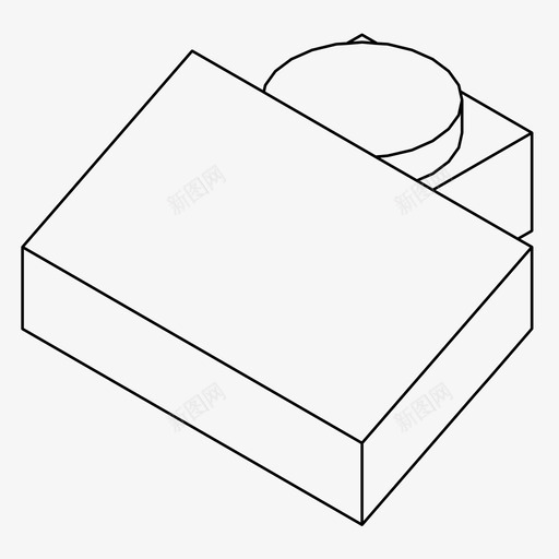 exin城堡街区砖块童年图标svg_新图网 https://ixintu.com exin城堡街区 乐高 建筑 玩耍 砖块 童年