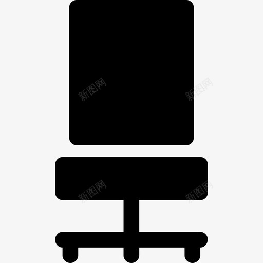 椅子桌面办公室图标svg_新图网 https://ixintu.com 办公室 座位 桌面 椅子