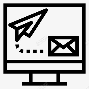 电子邮件发送信封信件图标图标