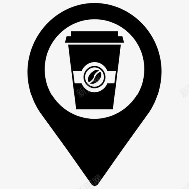 咖啡地点休息时间咖啡厅图标图标