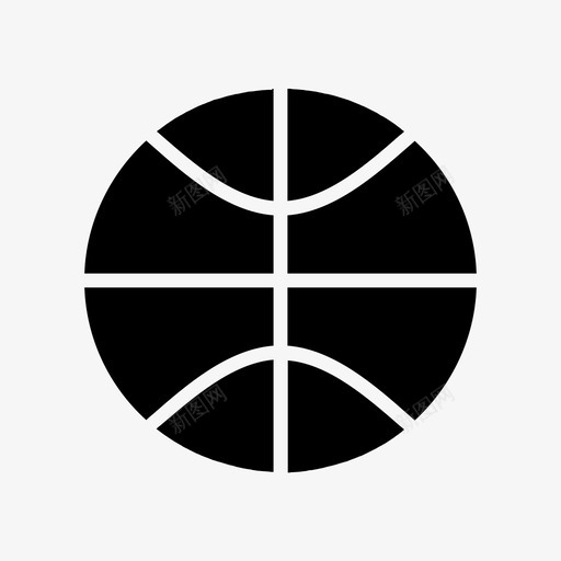 篮球nba圆形图标svg_新图网 https://ixintu.com nba 圆形 杂项v字形 篮球 运动