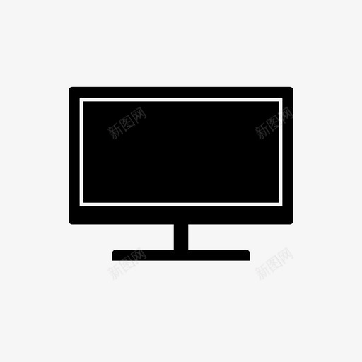电脑液晶显示器显示器图标svg_新图网 https://ixintu.com 屏幕 显示器 液晶显示器 电脑 电脑硬件