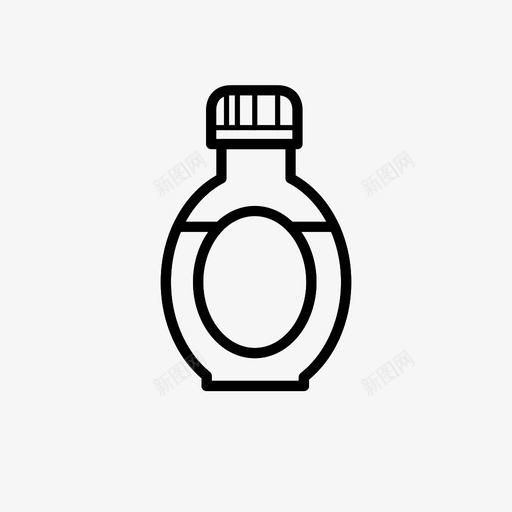 瓶子食物饮料图标svg_新图网 https://ixintu.com 瓶子 食物饮料