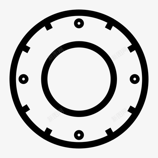 汽车轮子汽车轮胎轮辋图标svg_新图网 https://ixintu.com 汽车轮子 汽车轮胎 轮辋