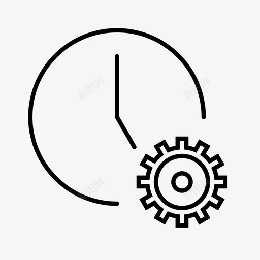 时间设置更改时间更改时区图标svg_新图网 https://ixintu.com 时钟和时间 时钟设置 时间设置 更改时区 更改时间
