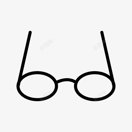 眼镜太阳眼镜医用眼镜图标svg_新图网 https://ixintu.com 医用眼镜 太阳眼镜 眼镜