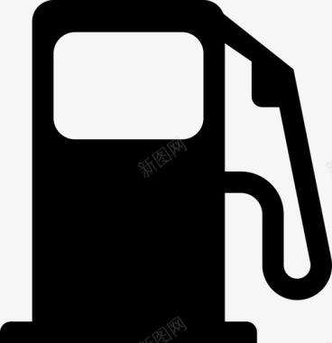 加油站加油泵汽油图标图标