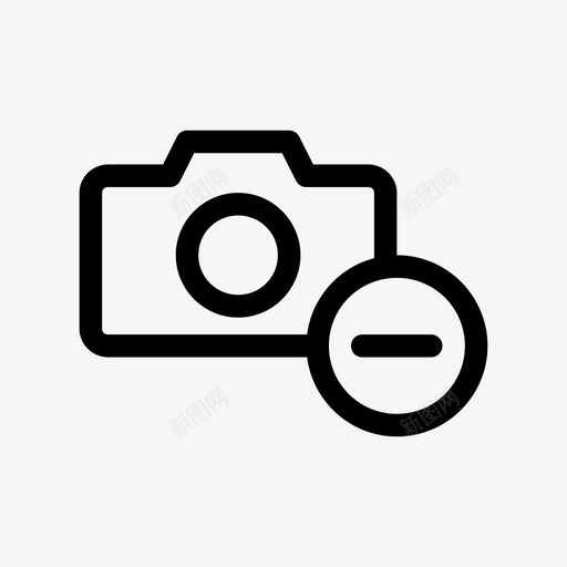 摄像机拆除数码相机闪光灯图标svg_新图网 https://ixintu.com 摄像机拆除 数码相机 镜头 闪光灯