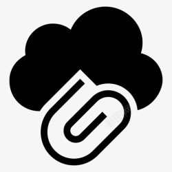 天气剪辑云剪辑附加附件图标高清图片