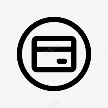 卡银行信用卡图标图标