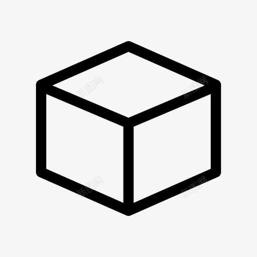 箱子纸板箱移动图标svg_新图网 https://ixintu.com 储存 移动 箱子 纸板箱