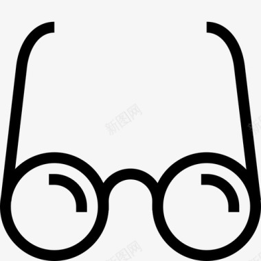 阅读模式眼镜护目镜图标图标