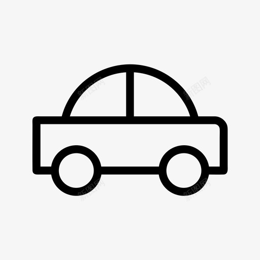 汽车机动交通图标svg_新图网 https://ixintu.com 交通 机动 杂项v型轮廓 汽车 车辆