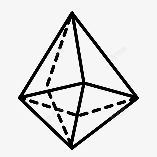 多边形几何形状3d水晶图标svg_新图网 https://ixintu.com 3d 几何 几何系列 多边形几何形状 水晶
