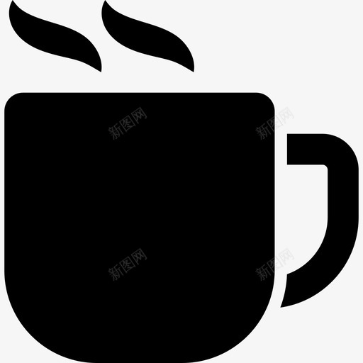 热咖啡杯食物金钱和财政图标svg_新图网 https://ixintu.com 热咖啡杯 金钱和财政 食物