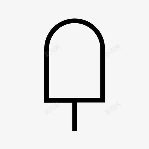 冰棒冷冻冰淇淋图标svg_新图网 https://ixintu.com 冰棒 冰淇淋 冷冻 招待 棒棒