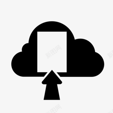 云上传备份云存储图标图标