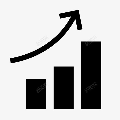 条形图数据分析增长图图标svg_新图网 https://ixintu.com 分析 增长图 数据分析 条形图 统计 销售报告