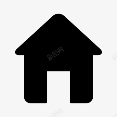 房子家用户界面图标图标