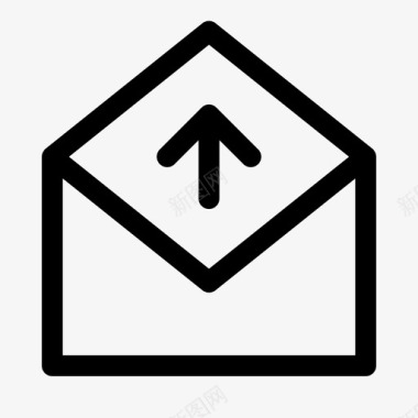 发送邮件电子邮件信封图标图标