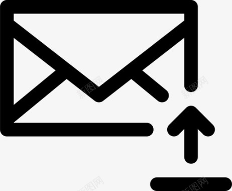 信封电子邮件文件图标图标