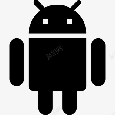 Android徽标材质单色图标图标