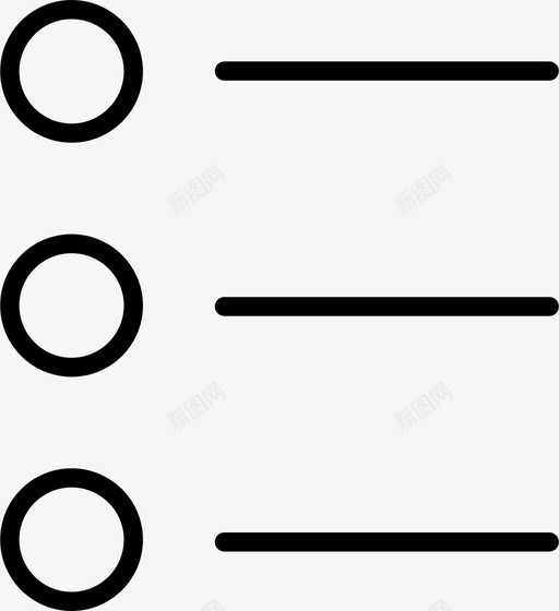 项目符号列表内容详细信息图标svg_新图网 https://ixintu.com 内容 用户界面 菜单 视图模式 详细信息 项目符号列表