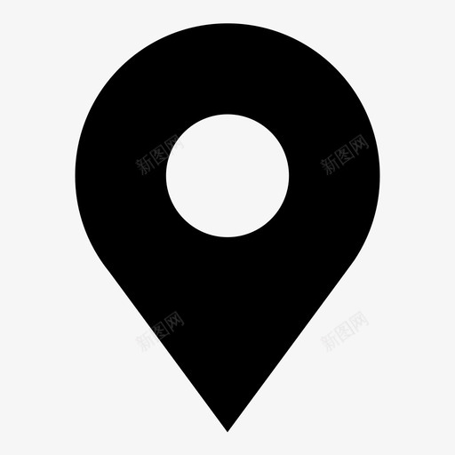 pingps位置图标svg_新图网 https://ixintu.com gps pin 位置 地图 标记