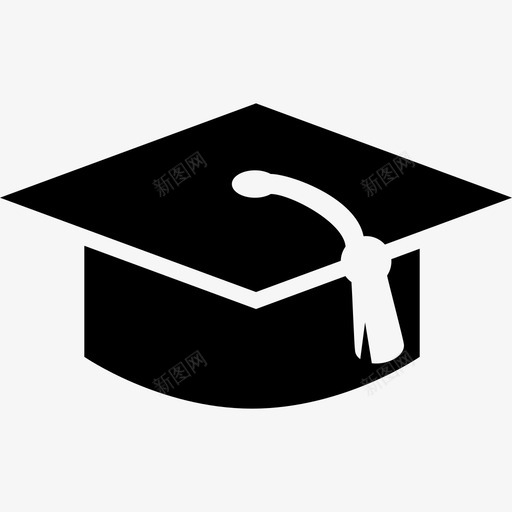 mortarboard学术界cap图标svg_新图网 https://ixintu.com cap mortarboard 学术界 学校 教育 毕业 研究生