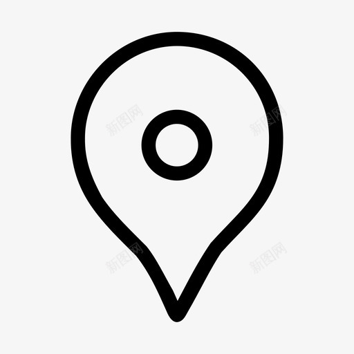 地图销gps位置图标svg_新图网 https://ixintu.com gps 位置 地图销 销