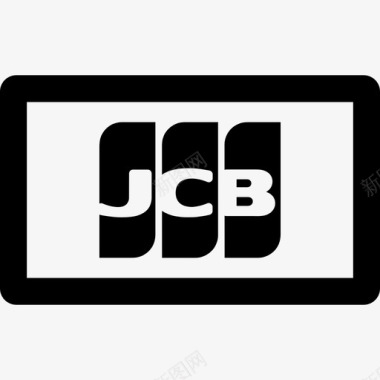 JCB卡标识商业商店图标图标