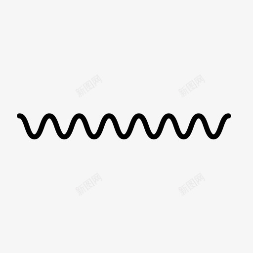 波浪花式线条图标svg_新图网 https://ixintu.com 图案 波浪 波纹 线条 花式