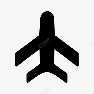 飞机飞行基本用户界面图标图标