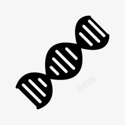 医学背景RNAdna遗传学螺旋图标高清图片