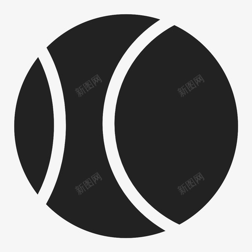 网球板球游戏图标svg_新图网 https://ixintu.com 板球 游戏 网球