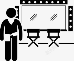 IT生涯工作室化妆师美容师化妆品图标高清图片