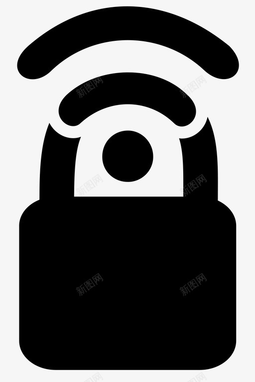 密码非接触式钥匙图标svg_新图网 https://ixintu.com wifi 保险箱 密码 电子灵魂 钥匙 非接触式