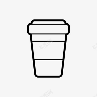 咖啡杯子外卖图标图标