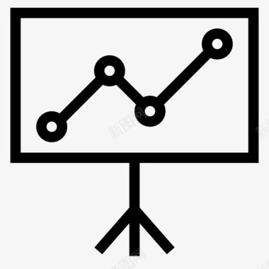 分析业务图表图标图标