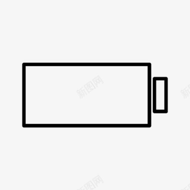 电池放电没电图标图标