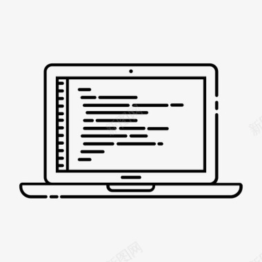 开发功能代码笔记本电脑图标图标