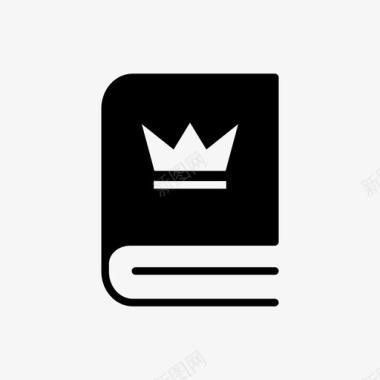 国王的书教育图书馆图标图标
