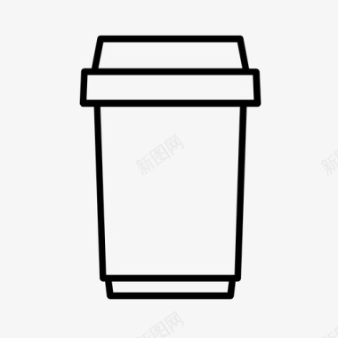 外卖咖啡咖啡因杯子图标图标