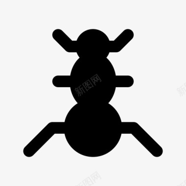 蚂蚁虫子杂七杂八图标图标