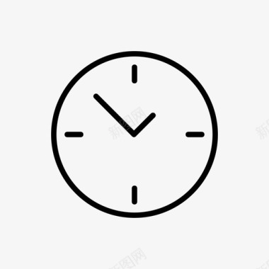 时钟时间业务图标图标