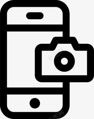 手机照片相机设备图标图标