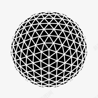 球体建筑球图标图标